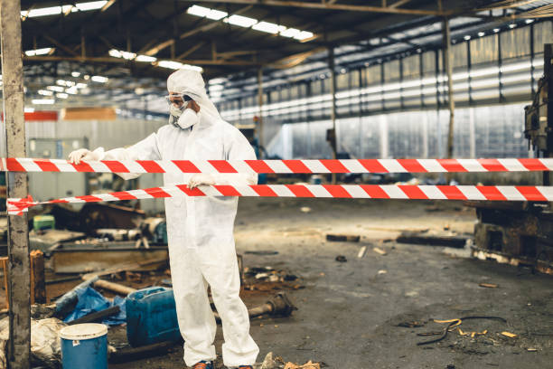 Professional Crime Scene Cleanup technician working in Lead Hill, AR
